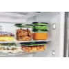 Vorratsbehälter FoodSaver FFC023X 1,8 L oval Tritan, schwarz transparent, Vakuumpumpe, spülmaschinenfest