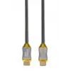 HDMI-Kabel IBOX HD08 2 m, HDMI Typ A Stecker–Stecker, HDMI 2.1, silber