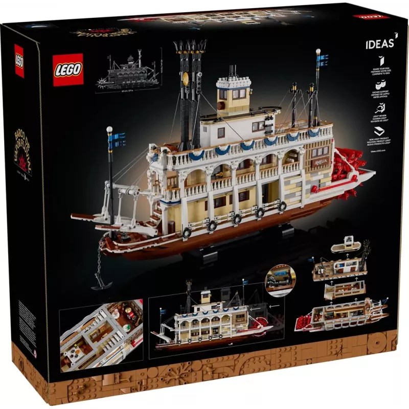 LEGO IDEAS 21356 Flussdampfer