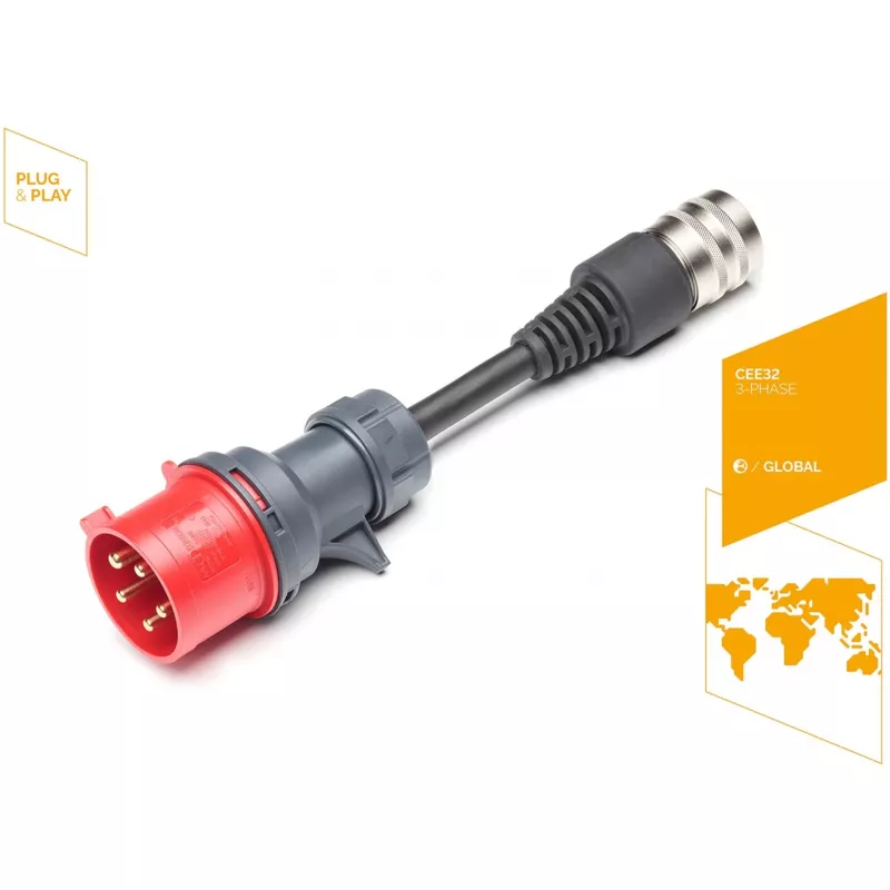 Ladezubehör für Elektrofahrzeuge Juice Technology EA-JC32 Schwarz Rot