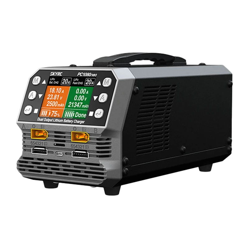 SkyRC PC1080neo Dual-Channel Lithium-Batterie-Ladegerät