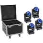 Beleuchtungskörper EUROLITE TMH-H240 Beam Wash Flower Effect 4x — LED-Effektleuchte, kompakte Einheit