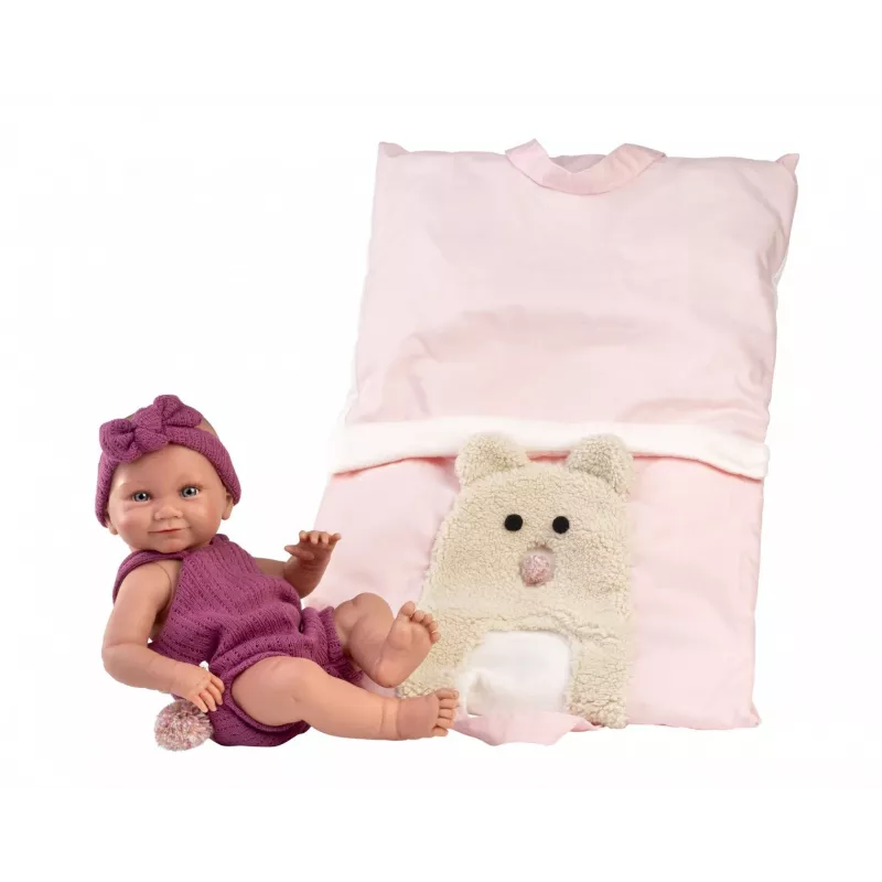 Puppe Llorens 40 cm Weichkörper-Babypuppe mit realistischen Merkmalen zum Spielen und Sammeln
