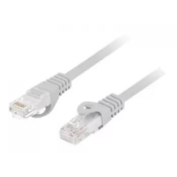 LANBERG Patchkabel Cat.6 UTP LSZH CU 1m grau Fluke getestet