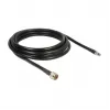 Koaxialkabel DeLOCK 5m RP-SMA CFD400 LLC400 Schwarz