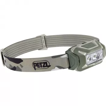 Stirnlampe PETZL Aria 2 rgb-desert – wiederaufladbar 200 Lumen