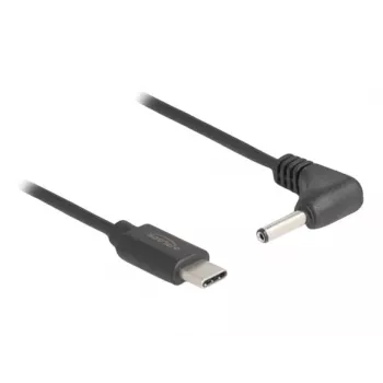 DeLOCK 85393 Stromkabel Schwarz 1,5 m USB-C 3,5 x 1,35 mm