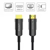 Unitek HDMI Optisches Kabel C11072BK03-7M — 7 m, HDMI 2.0, 4K 60Hz, Stecker-Stecker, Schwarz