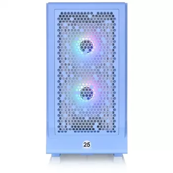 Thermaltake Ceres 330 TG - Midi Tower - PC - Blau - ATX - EATX - micro ATX - Mini-ITX - SPCC - Tempered Glass - 18,5 cm (CA-1Y2-00MFWN-00)