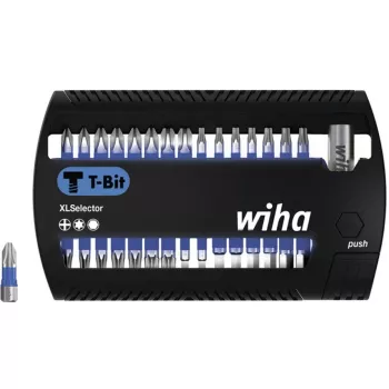 WIHA 41830 - Bit-Set XLSelector, 31-teilig gemischt, 25 mm, T-Bit (41830)