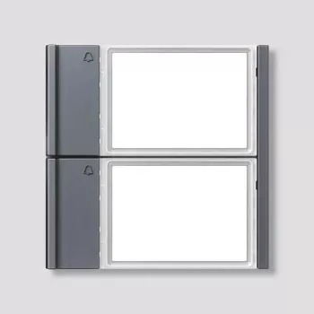 Siedle Ruftaste TM 700-2-0 AG Anthracite Grau (210011964-00)