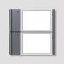 Siedle Ruftaste TM 700-2-0 AG Anthracite Grau (210011964-00)