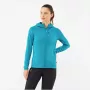 Hoodie Viking Jukon Lady S, Damen-Midlayer-Hoodie, Grasgrün, Polartec, Größe S