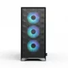 Fractal Design Pop 2 Air Schwarz Solid Midi-Tower-PC-Gehäuse — ATX-Unterstützung, 3x 120 mm Frontlüfter, 2,5/3,5-Zoll-Laufwerksschächte, 215×481×462 mm