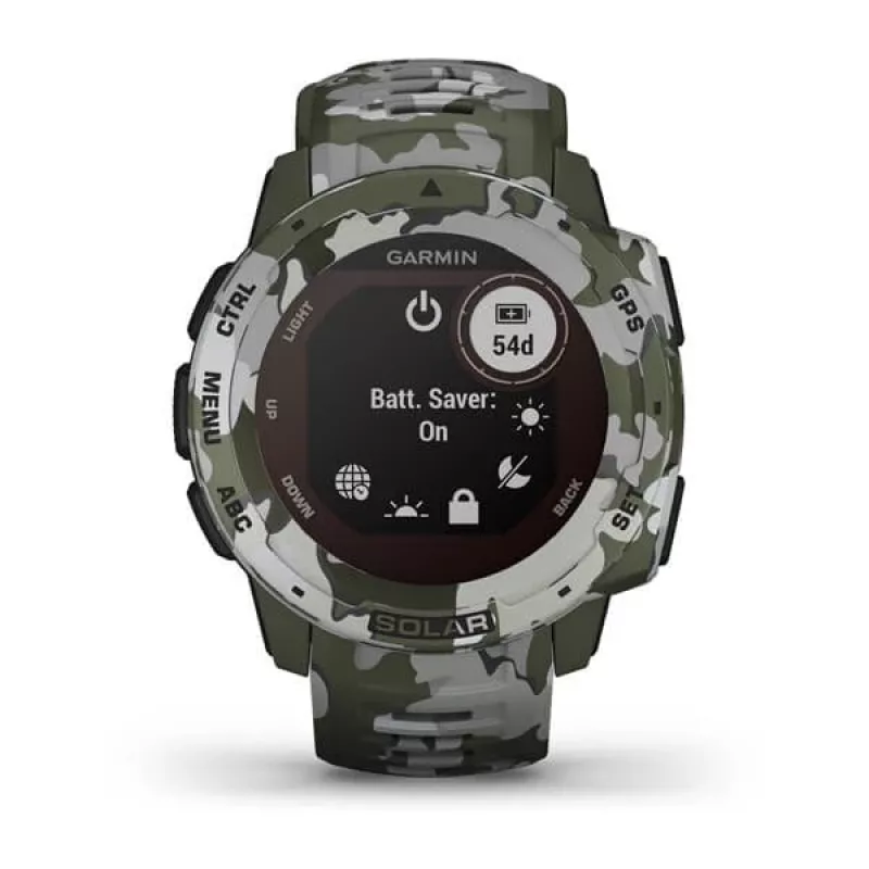 GPS-Uhr Garmin Instinct Solar Camo Edition Tarnung