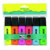 STANGER Textmarker, 1-5 mm, Set 6 Stück 180008000