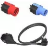Steckdosenadapter NRGkick NRGkick Smart Attachment Set Standard Schwarz Blau Rot