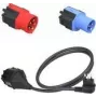 Steckdosenadapter NRGkick NRGkick Smart Attachment Set Standard Schwarz Blau Rot