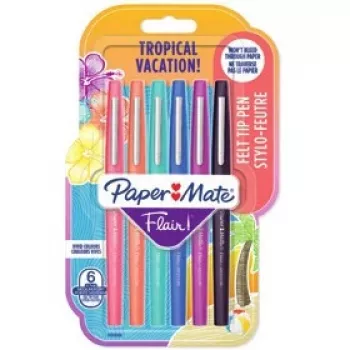 Kappen-Gelschreiber Papermate Flair Tropical 2028906