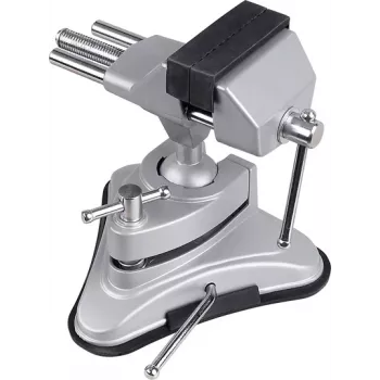 Schraubstock Basetech 1553063 — Backenbreite 70 mm, max. Spannweite 70 mm