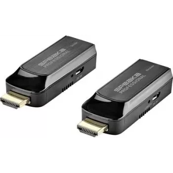 SpeaKa Professional SP-6773280 Audio/Video-Verstärker AV-Sender & -Empfänger Schwarz (SP-6773280)