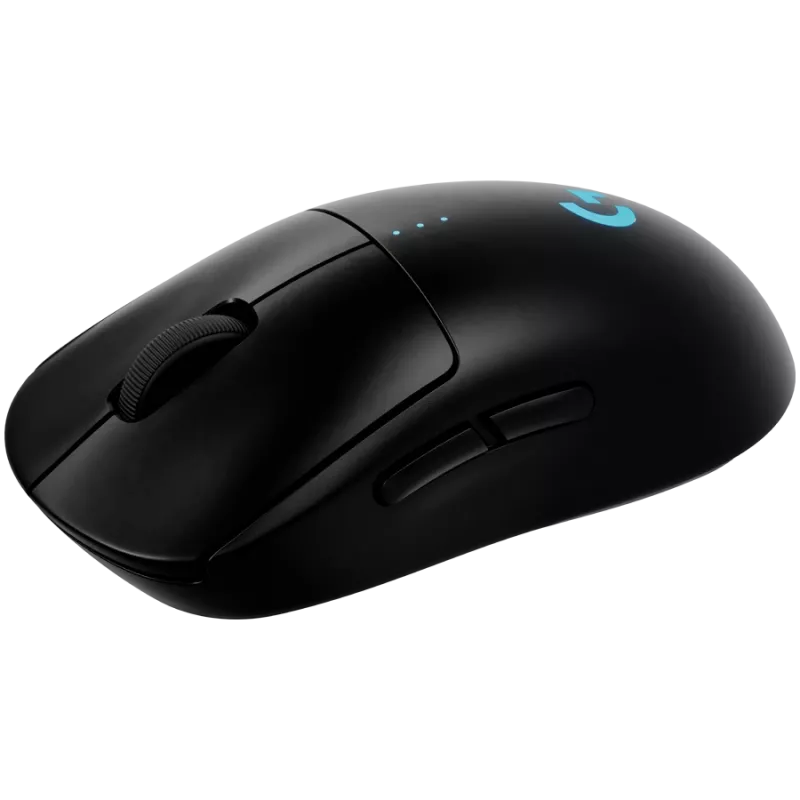 Gaming-Maus Logitech G PRO 2 LIGHTSPEED RF Wireless, HERO 2-Sensor, 32000 DPI, 1 ms, 8 Tasten, beidhändig, 95 h Akku