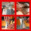 Bialetti Moka Express Moka-Kanne 0,775 L Aluminium, Schwarz