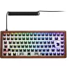 Sharkoon SKILLER SGK50 S3 Wood Barebone Gaming-Tastatur, RGB