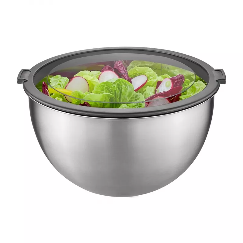 GEFU 89430 Vorratsdose Rund-Set 8 L Edelstahl 1 Stk.