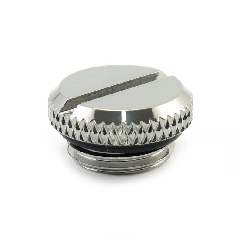 XSPC G1/4 Zoll Außengewinde Stopfen V2 — 10er-Pack, Chrom