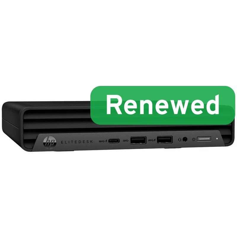 Desktop-Computer HP EliteDesk 800 G6 — Intel Core i5-10500T, 16 GB RAM, 256 GB SSD, Intel UHD Graphics 630, WLAN, Windows 11 Pro