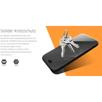 Gehärtetes Glas Displayschutzfolie MYPHONE Hammer Energy 2 9H Härte kratzfest