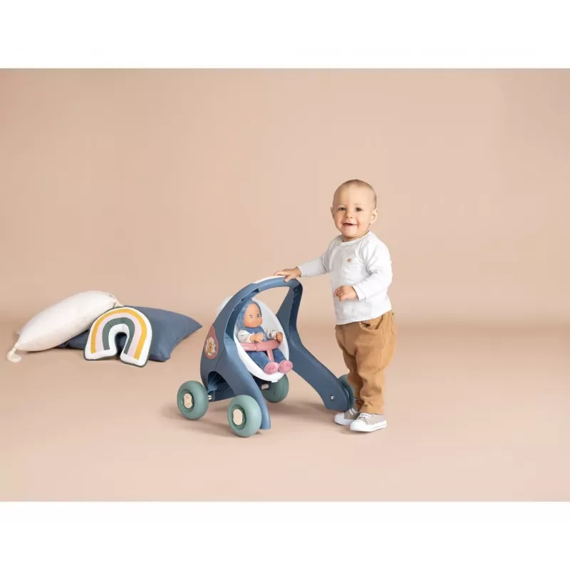 Baby Lauflernwagen MATTEL Smoby Dickie 7600140308, Kunststoff, mehrfarbig, 450×470×500 mm, ab 12 Monaten
