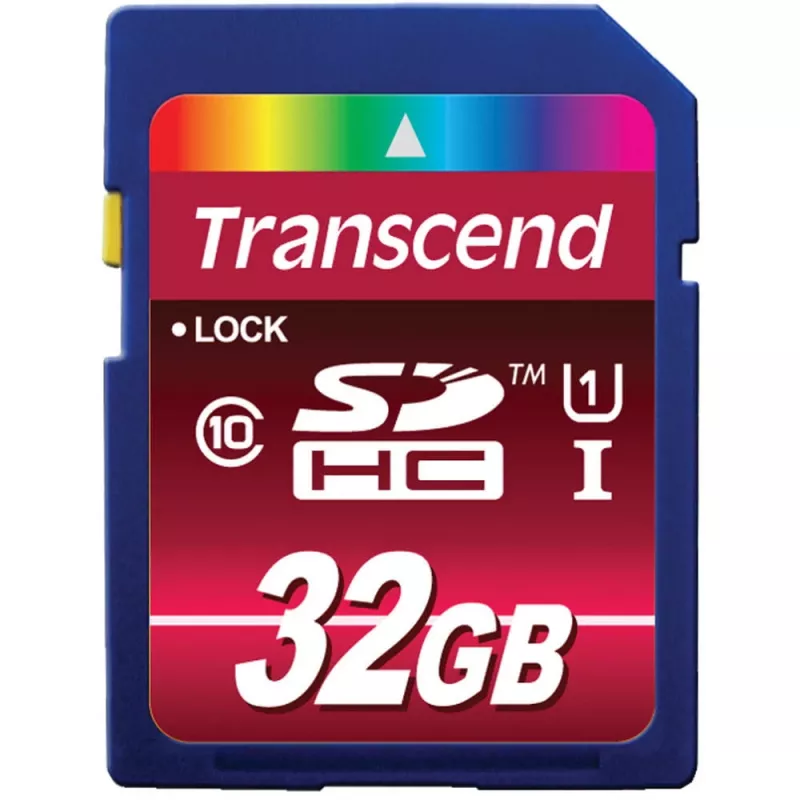 Flash-Speicher Transcend 32 GB SDHC UHS-I 600x TS32GSDHC10U1