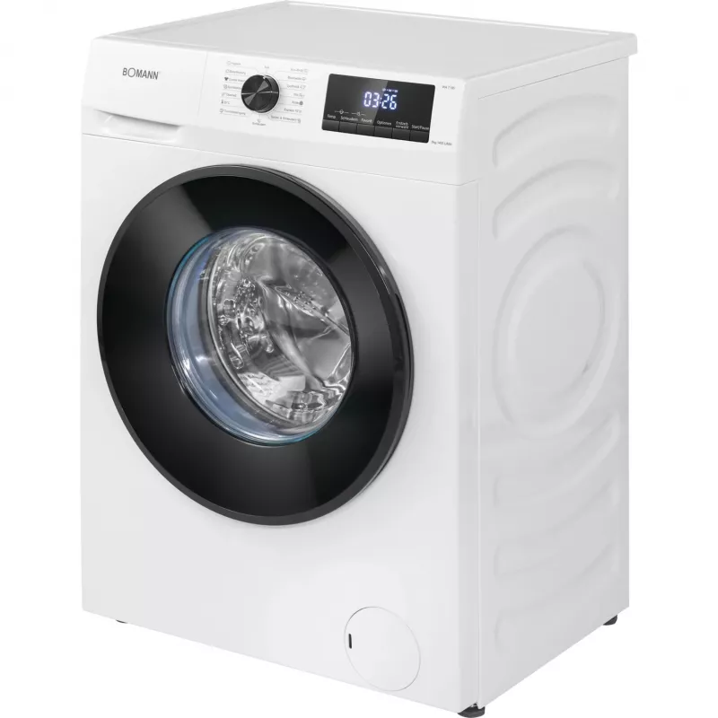 Waschmaschine BOMANN WA 7185, 8 kg, 1400 U/min, Energieeffizienzklasse A, Schleuderwirkungsklasse B