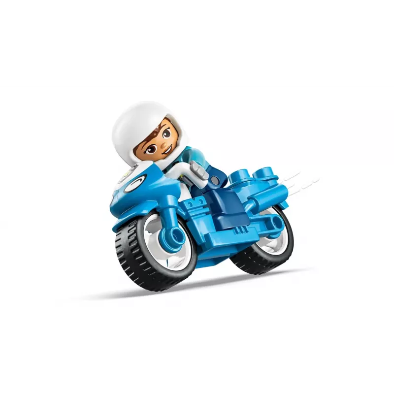 LEGO DUPLO 10471 Blaues Polizeimotorrad