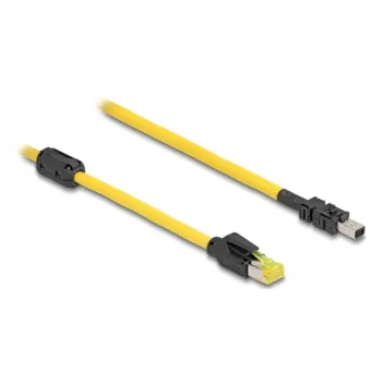 Netzwerkkabel DeLOCK 81250 Schwarz Gelb 1m Cat6