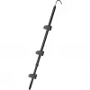 Trampolinleiter HUDORA universal 70–100 cm, schwarz, verstellbare Sicherheitsstufen