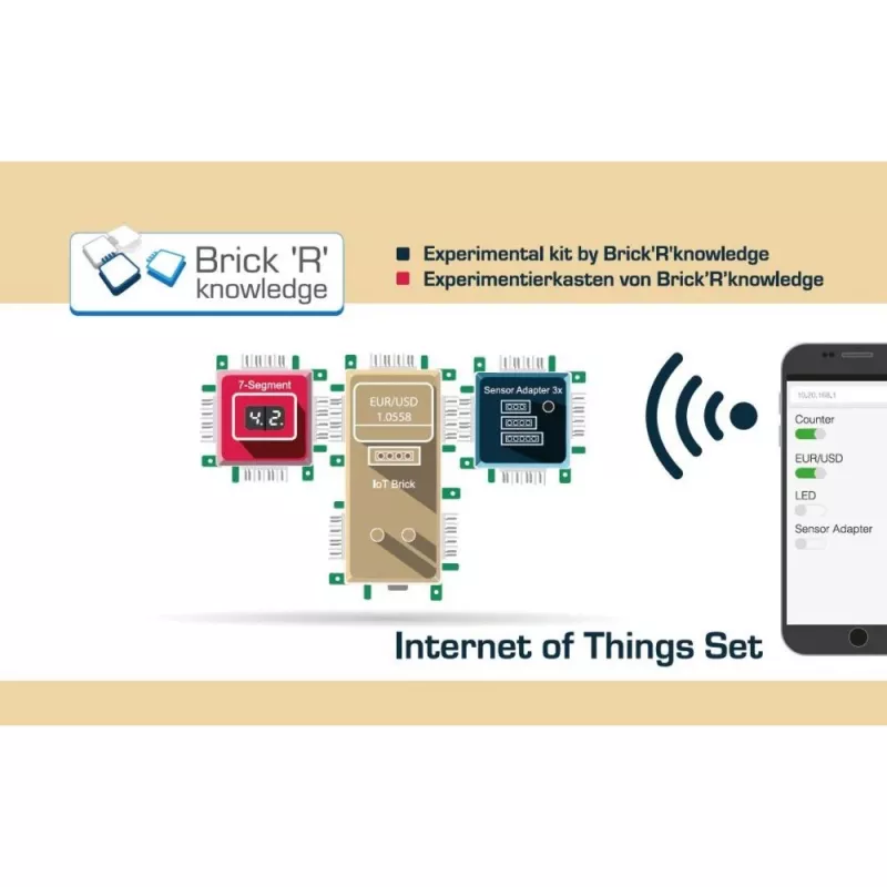 ALLNET IoT Set ALL-BRICK-0688 — IoT-Kit, spanische Sprache