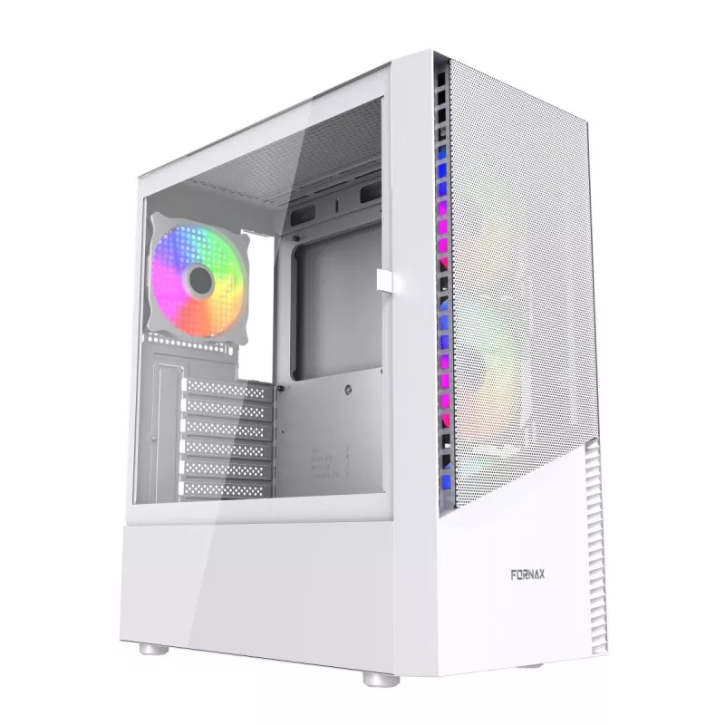 PC-Gehäuse Midi-Tower Fornax 4300 ATX weiß