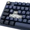 Ducky One 3 Cosmic Blau TKL Gaming-Tastatur, RGB-LED - MX-Ergo-Clear