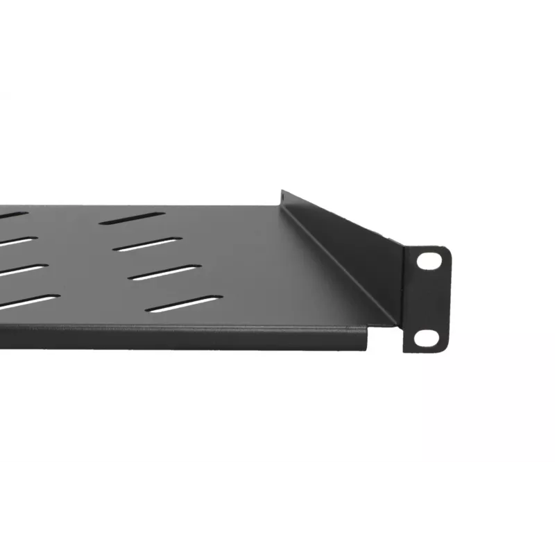 Rack-Boden Extralink SHELF 1U für 19-Zoll-Wandgehäuse, 1U, 300 mm, schwarz, Metall