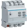 Digitales/analoges I/O-Modul Hager TXA304 — Digitaleingang, 4 Kanäle, 21–32 V DC, bis zu 230 V, 50–60 Hz