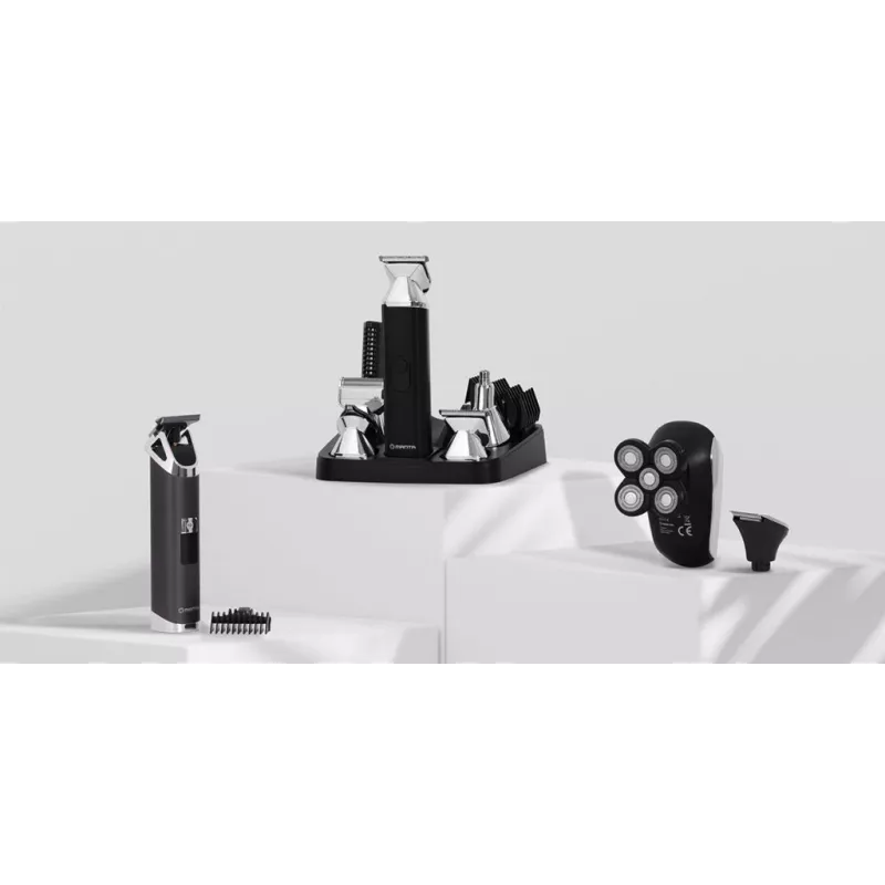 Manta HT-02BK Trimo Barttrimmer, Schwarz