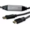 Videokabel-Adapter ROLINE 11.04.5776 7.5m HDMI Typ A DisplayPort Schwarz