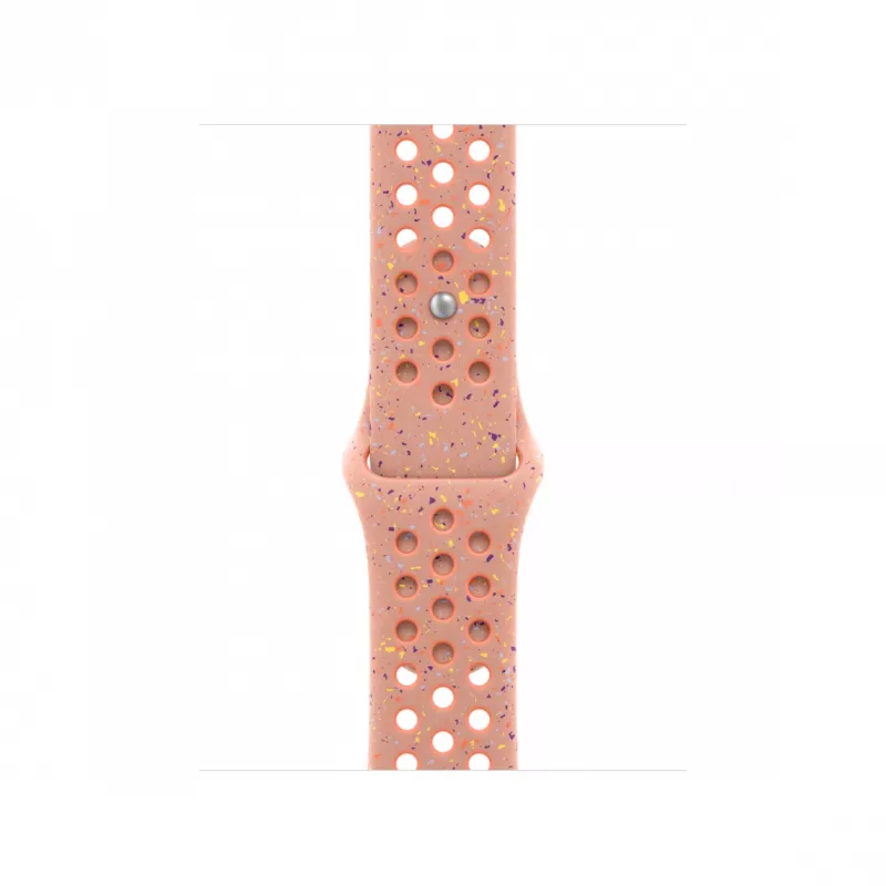 Apple MGA44ZM/A Smart Wearable-Armband Rosa Aluminium, Fluorelastomer