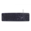Gembird KBS-UO4-01 Tastatur Maus enthalten Office USB QWERTY US-Englisch Schwarz