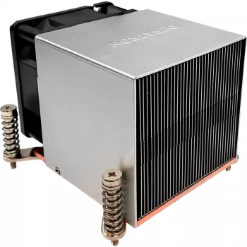 Inter-Tech K-650 Prozessorkühler 6 cm Aluminium – Schwarz (88885510)