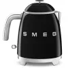 SMEG Wasserkocher (KLF05BLEU) mini 0,8L schwarz
