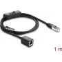 Netzwerkkabel DELOCK RJ45 ST < BU mit Inline-Schalter Cat.6 F/UTP 1 m